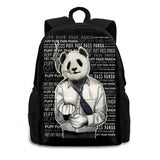 420 Puff Puff Pass Panda Laptop Travel Bag