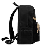 Golden Retriever Poly Art Bag Backpack For Men Women Girls Teenage