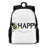 Bee Happy Laptop Travel School Bags Bee Happy Be Happy Happiness Bees