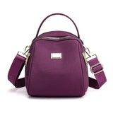 Nylon Mini Backpack Ladies Shell Messenger Bag Light Shoulder Bag Women