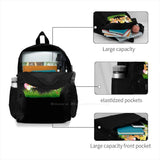 Funny Happy Easter Bag Backpack For Men Women Girls Teenage Easter Eggs