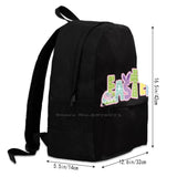 Happy Easter 3D Print Backpack Casual Bag Happy Easter Easter Eggs Easter Sweet