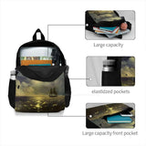 Moonlit Sea Laptop Backpack by Aivazovsky