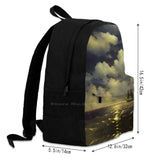 Moonlit Sea Laptop Backpack by Aivazovsky