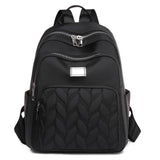 Women Backpacks Ladies Oxford High School Bookbags Solid Travel Outdoor Bags