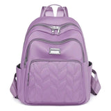 Women Backpacks Ladies Oxford High School Bookbags Solid Travel Outdoor Bags