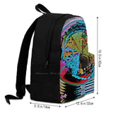 Psychedelic 3D Print Backpack Narcotics Psychedelics Abstract
