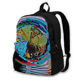 Psychedelic 3D Print Backpack Narcotics Psychedelics Abstract