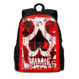 Ace Of Spades Skull Arrivals Satchel Schoolbag Bags Backpack