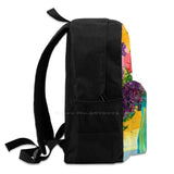Surprise Flowers For You Backpack - Isaac Slagle Handpainted Autism Art
