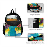 Surprise Flowers For You Backpack - Isaac Slagle Handpainted Autism Art