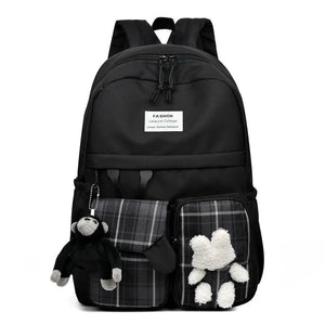 TARVEASY Women Backpacks Large Capacity Shoulder Bags for High School Students