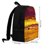 Birds Travel Laptop Bagpack Bags Isaac Isaac Slagle Handpainted