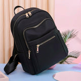 Vintage Oxford Women's Backpack Schoolbag