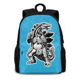 Anatomy Travel Laptop School Backpack Bag Monster Anatomy Japan Tokyo Asia