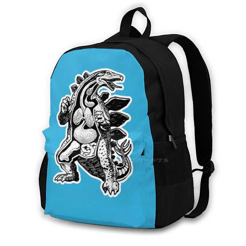 Anatomy Travel Laptop School Backpack Bag Monster Anatomy Japan Tokyo Asia