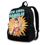 Family Teen College Student Backpack Laptop Travel Bags