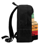 Cat Retro Style Funny School Bag Backpack Laptop 15 Inch