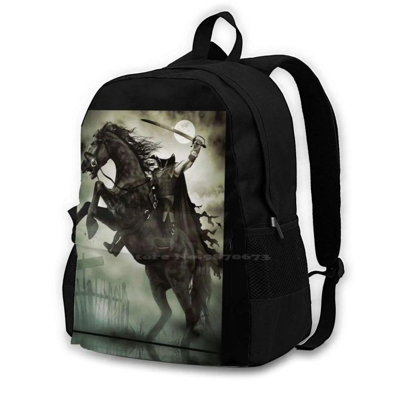 Headless Horseman Large Capacity Backpack Laptop Travel Bags