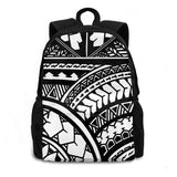 Polynesian All Over Tribal Print Bags Travel Laptop Backpack Hawaii 808 Poly
