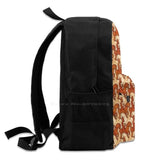 Equestrian Horses Tessellation 3D Print Backpack Casual Bag