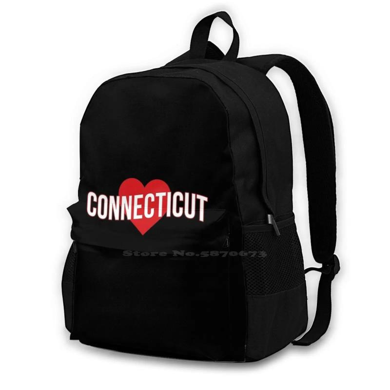 Large Capacity Backpack Laptop Travel Bags Love Heart Lover