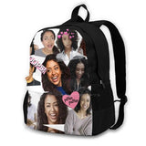 David Dobrik Collage Backpack Laptop Bag