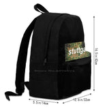 Stuttgart Camo Backpack Laptop Travel Bag