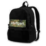 Stuttgart Camo Backpack Laptop Travel Bag
