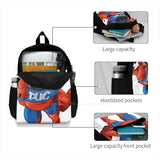 Pug Backpack for Student School Laptop Travel Bag Pug Puggle Pugs