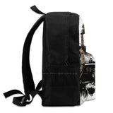 Vintage Steam Train 3D Print Backpack Casual Bag