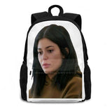 3D Print Meme Face Backpack Funny Staring Space Casual Bag