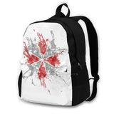Splatter Teen College Student Backpack Laptop Travel Bags