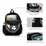 Earth Is Flat Bags Travel Laptop Backpack