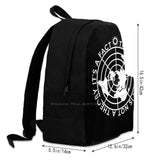 Earth Is Flat Bags Travel Laptop Backpack