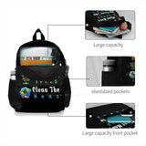 Plant More Trees Clean The Seas Backpack For Student School Laptop Travel Bag