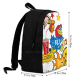 Kansas Collage Arrivals Satchel Schoolbag Backpack