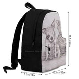 Teddy Puppy Mill Survivors Women Men Teens Laptop Travel School Bags