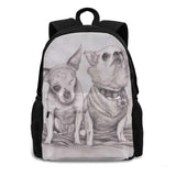 Teddy Puppy Mill Survivors Women Men Teens Laptop Travel School Bags