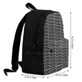 Women Men Teens Laptop Travel School Bags Rap