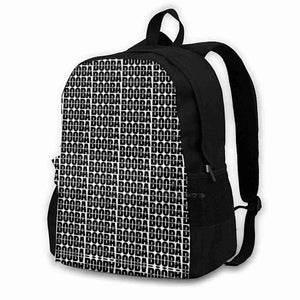 Women Men Teens Laptop Travel School Bags Rap