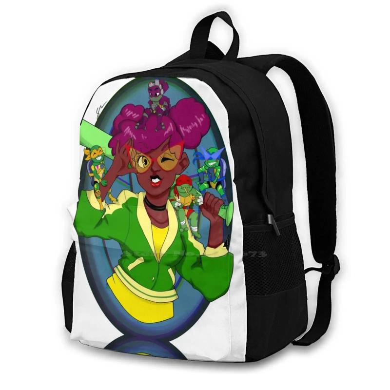 April O' Neil Laptop Travel School Bag Rottmnt Tmnt2018