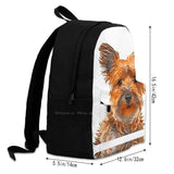 Yorkshire Terrier Laptop Travel School Bags