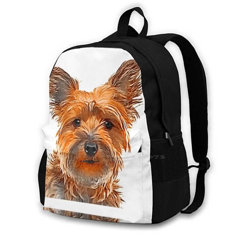 Yorkshire Terrier Laptop Travel School Bags