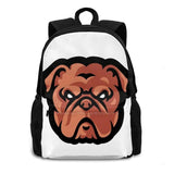 Ferocious Bulldog School Bag Laptop Backpack 15 Inch