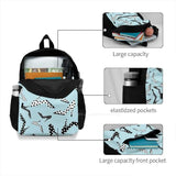 Polka Dot High Heels Pumps On Teal Laptop Travel School Bags