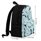 Polka Dot High Heels Pumps On Teal Laptop Travel School Bags