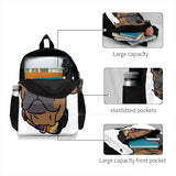 Bagel The Frenchie Backpack Bag for Travel