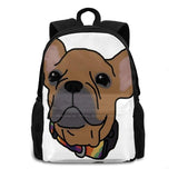 Bagel The Frenchie Backpack Bag for Travel