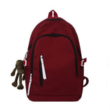 Woman School Bags High School College Student Female Backpacks